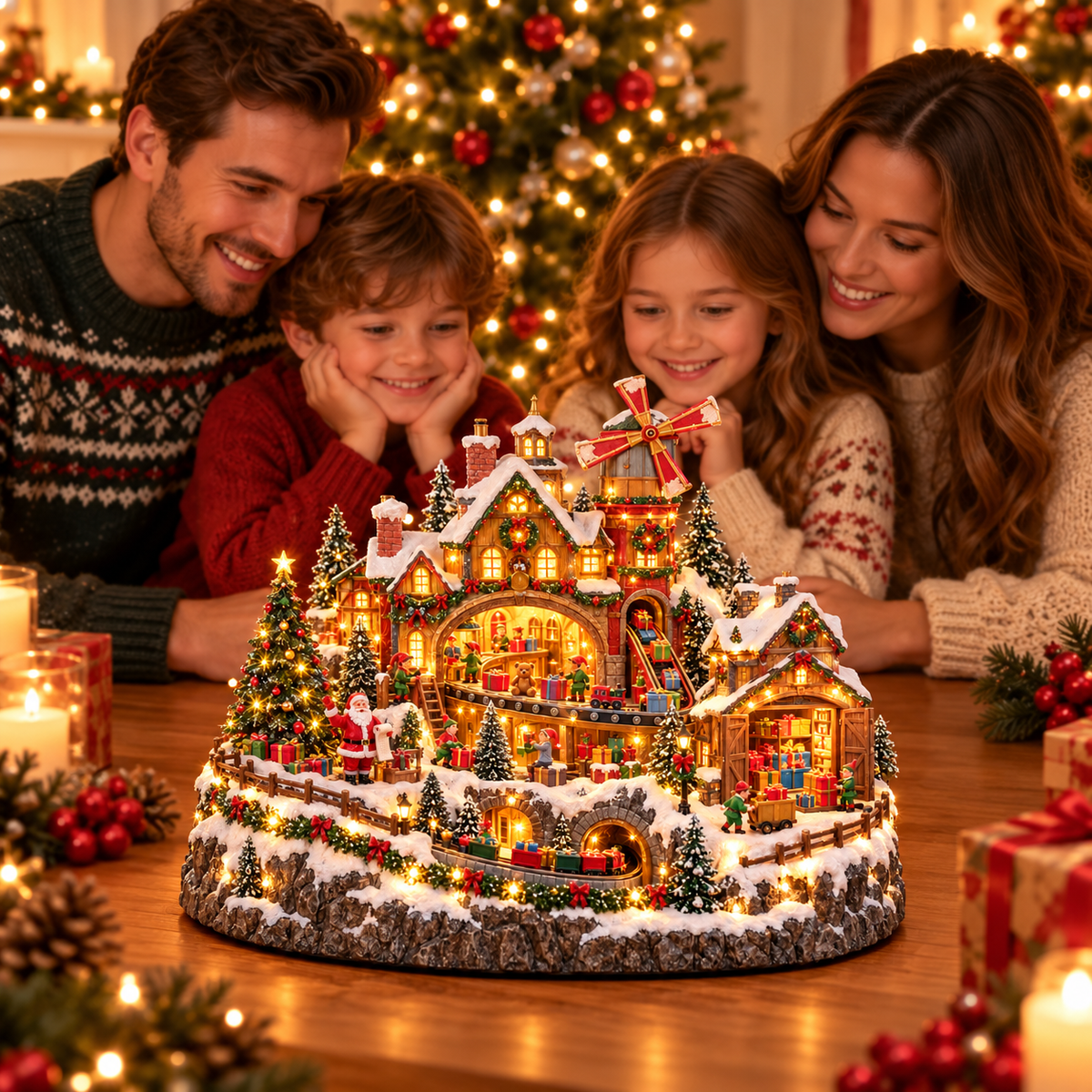 Lighted & Animated Christmas Village Collection ✨ - view 2