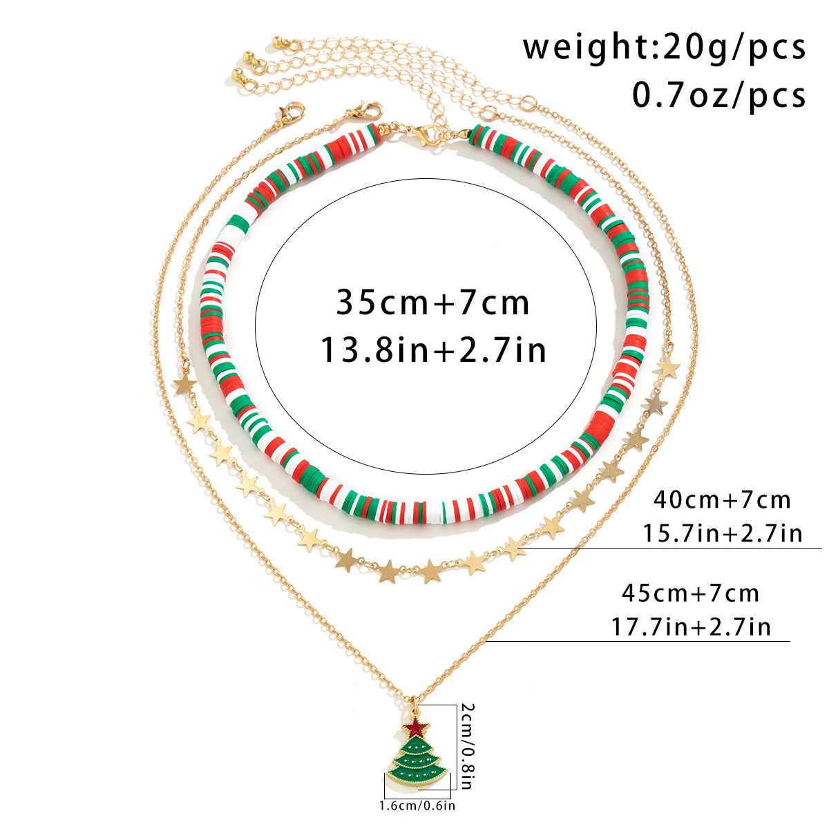 Charming Christmas Necklace