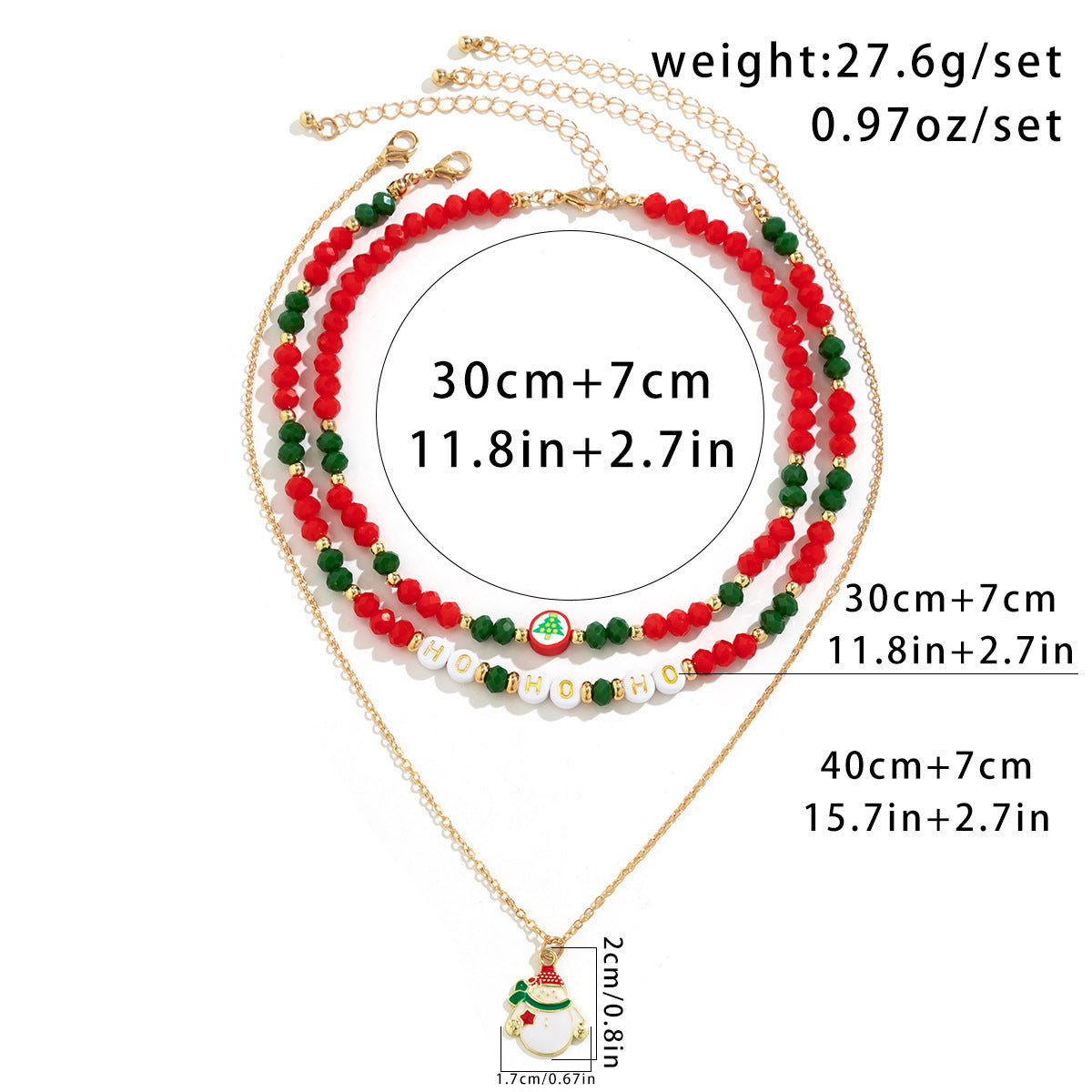 Charming Christmas Necklace