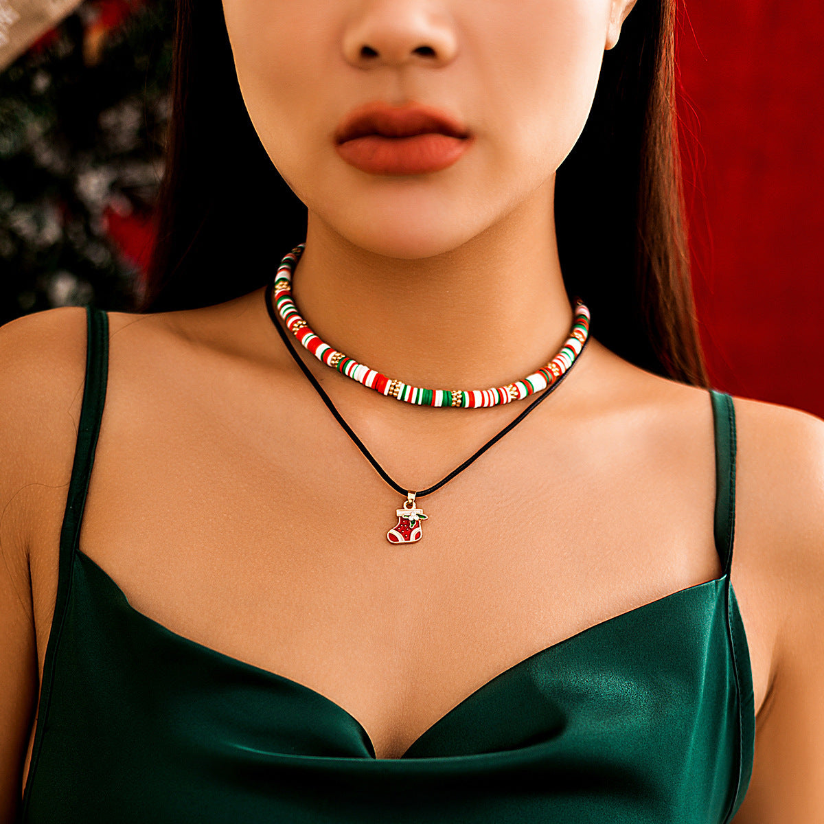Charming Christmas Necklace