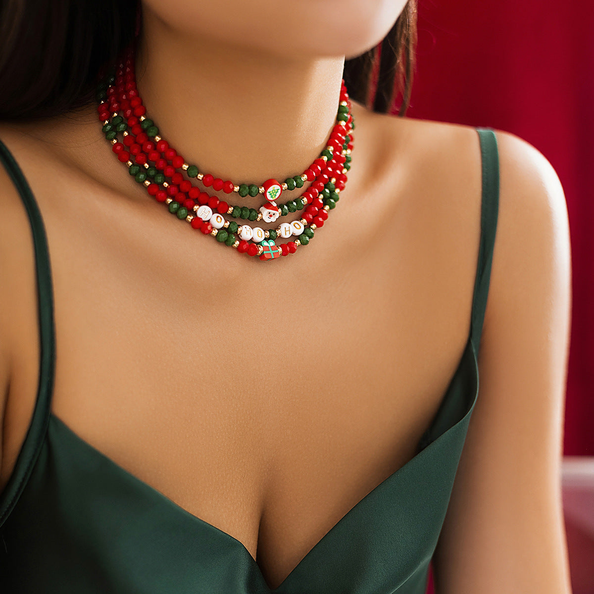 Charming Christmas Necklace
