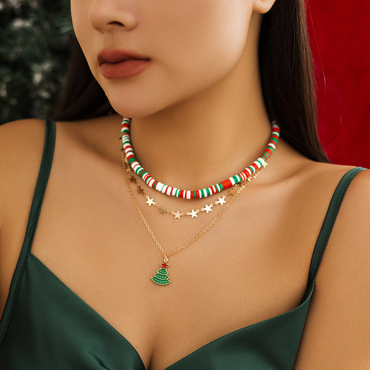 Charming Christmas Necklace
