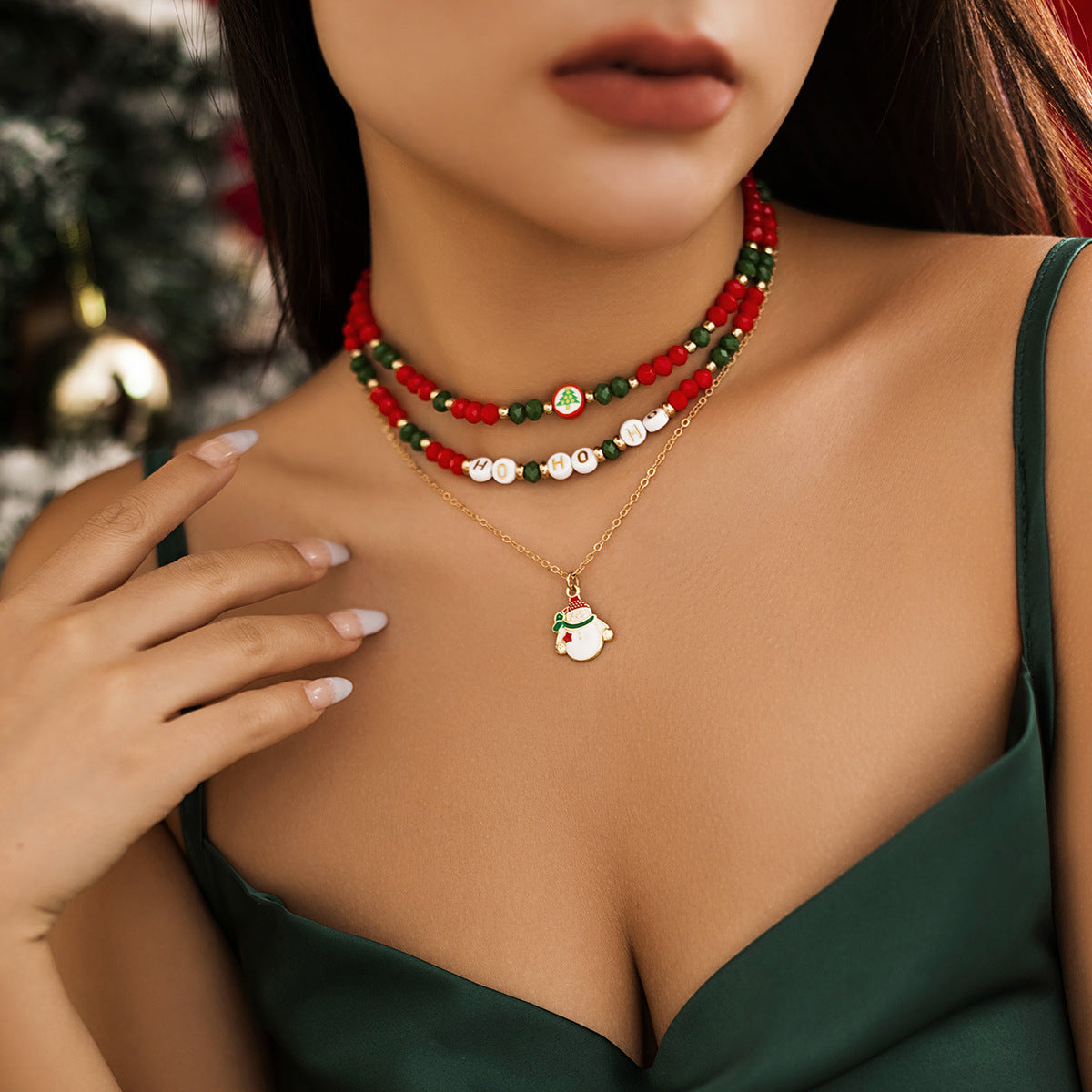 Charming Christmas Necklace