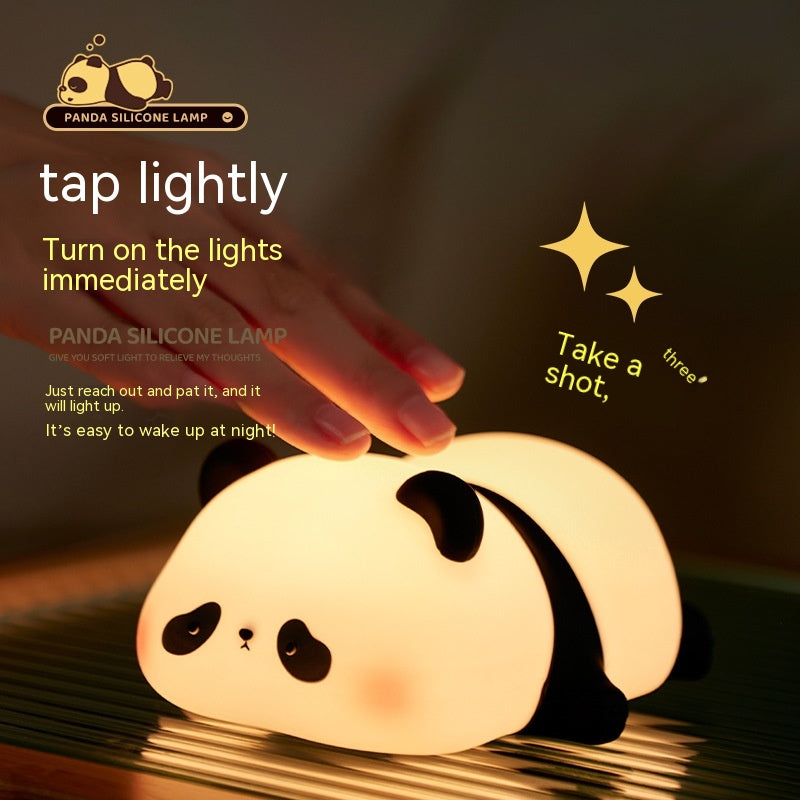 Cute Panda Silicone Lamp