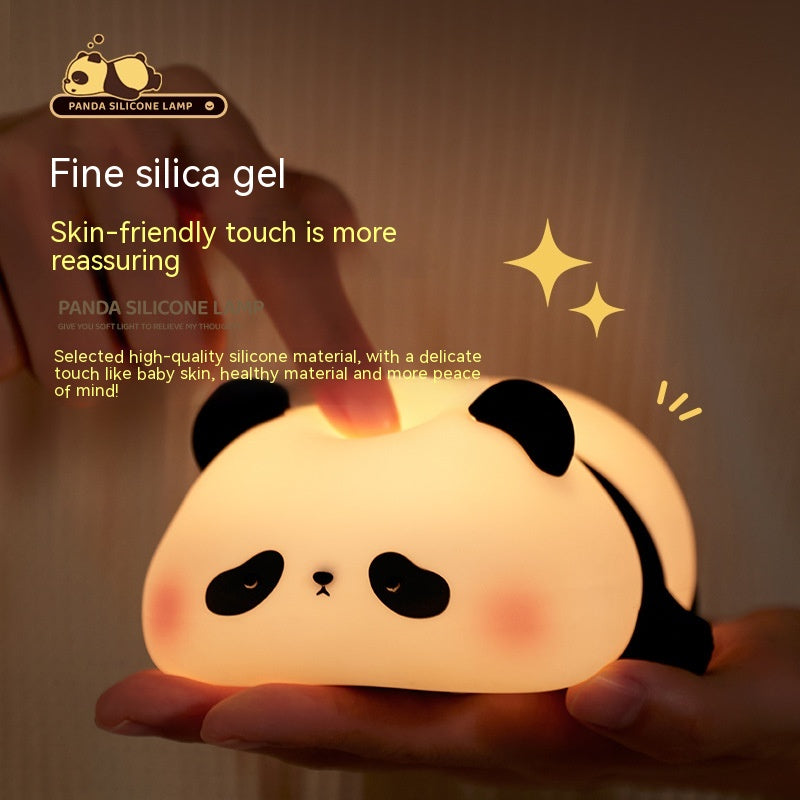 Cute Panda Silicone Lamp