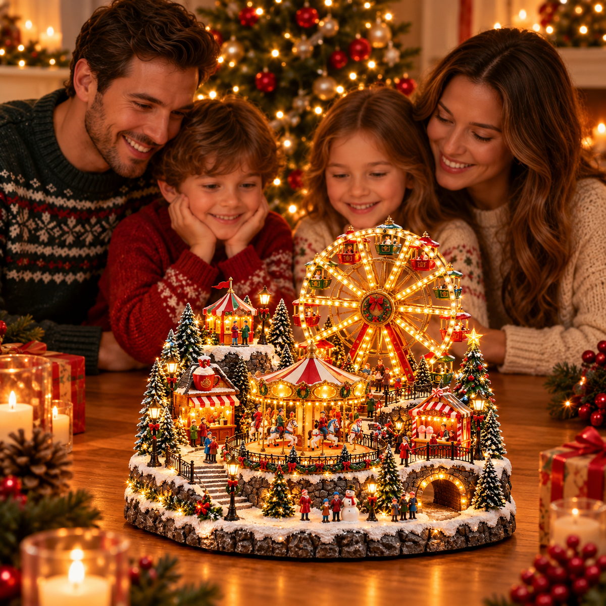 Lighted & Animated Christmas Village Collection ✨ - view 3