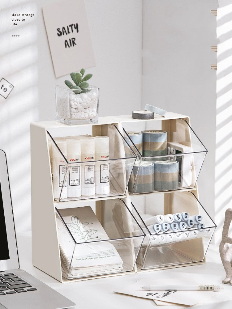 Effective Desktop Storage Shelf