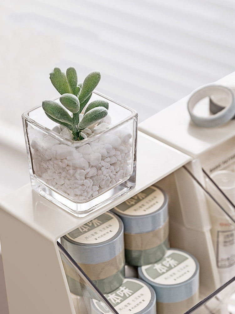 Effective Desktop Storage Shelf