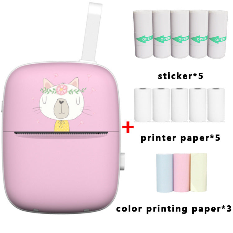 Pastel Color Portable Printer