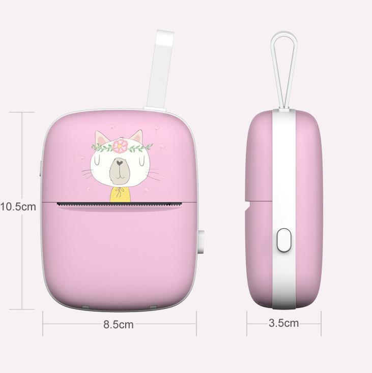 Pastel Color Portable Printer